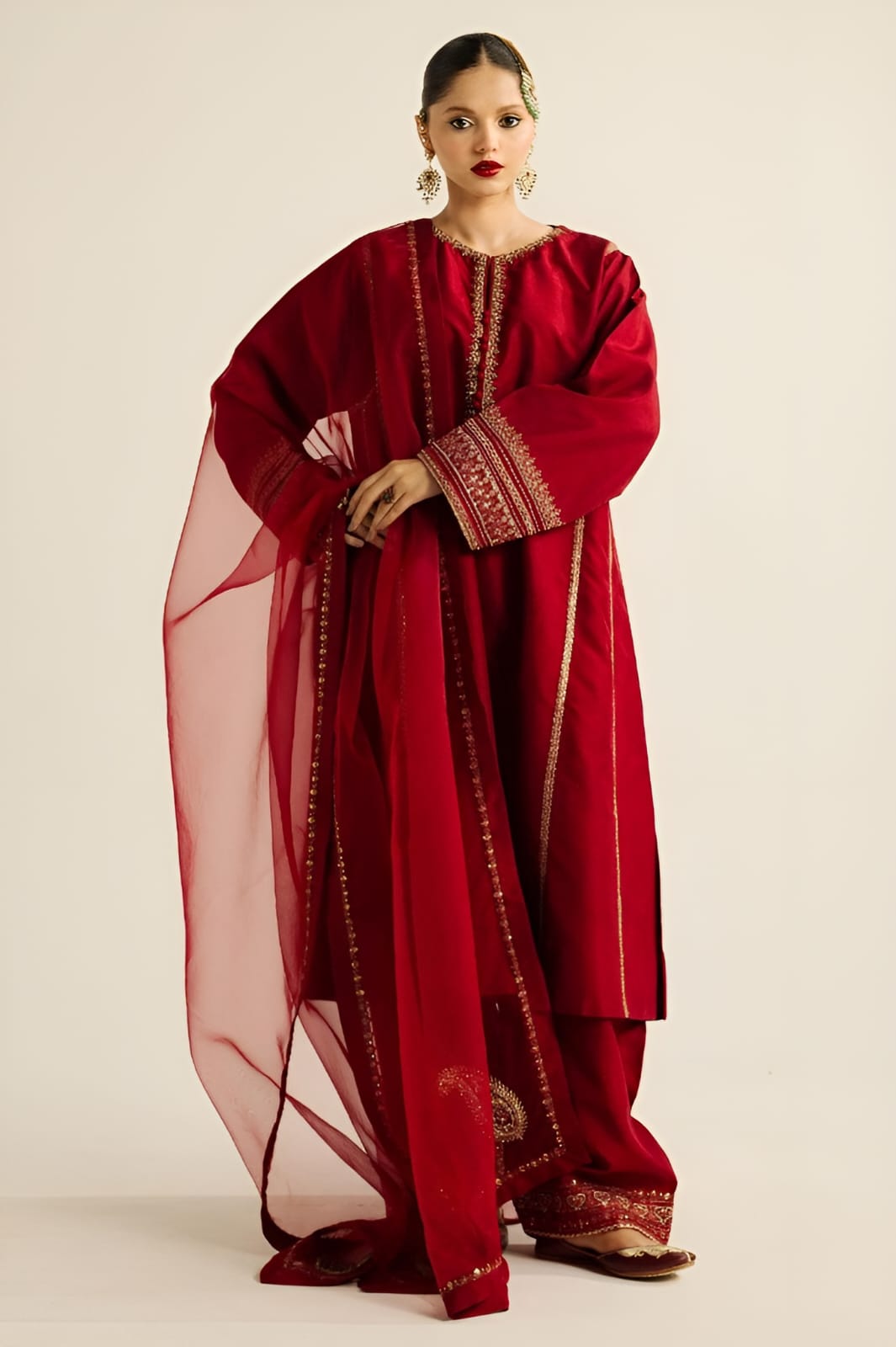 MARIA.B LAWN EMBROIDERED LUXURY UNSTITCHED 3pc✓