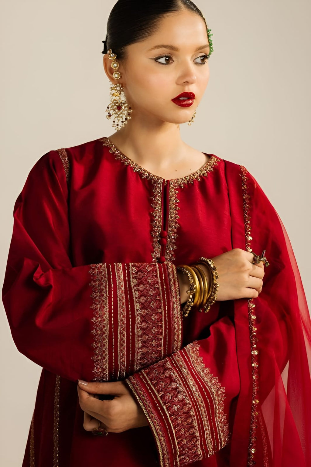 MARIA.B LAWN EMBROIDERED LUXURY UNSTITCHED 3pc✓