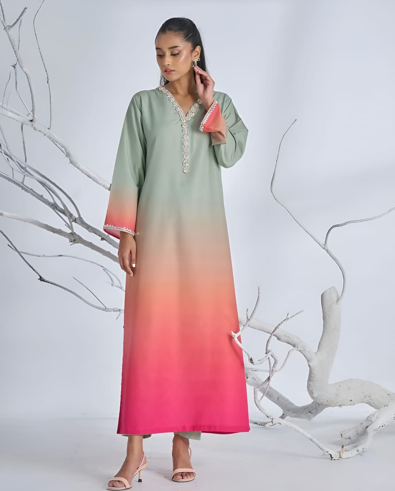 SHAMOOZ SILK PRINTED UNSTITCHED 3pc